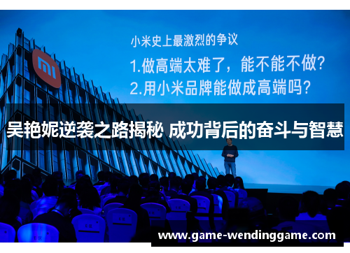 吴艳妮逆袭之路揭秘 成功背后的奋斗与智慧