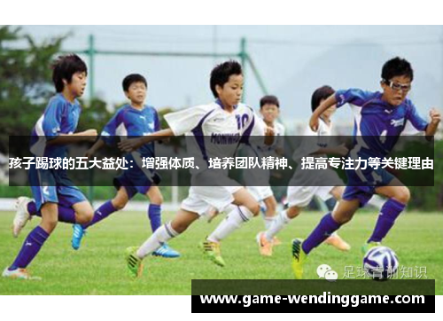 孩子踢球的五大益处：增强体质、培养团队精神、提高专注力等关键理由