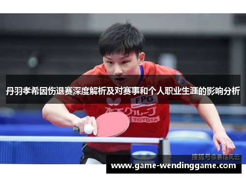 丹羽孝希因伤退赛深度解析及对赛事和个人职业生涯的影响分析
